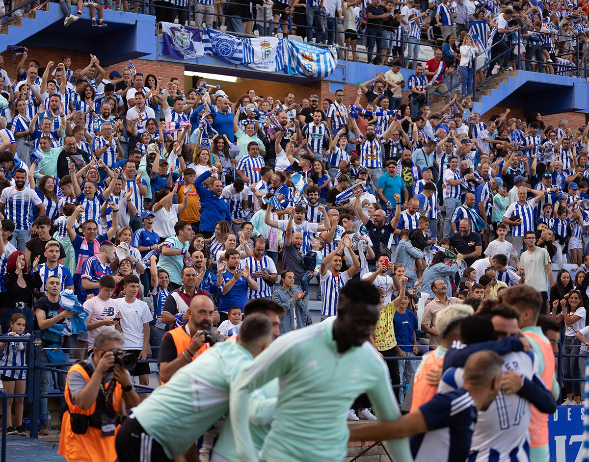 Celebración del gol